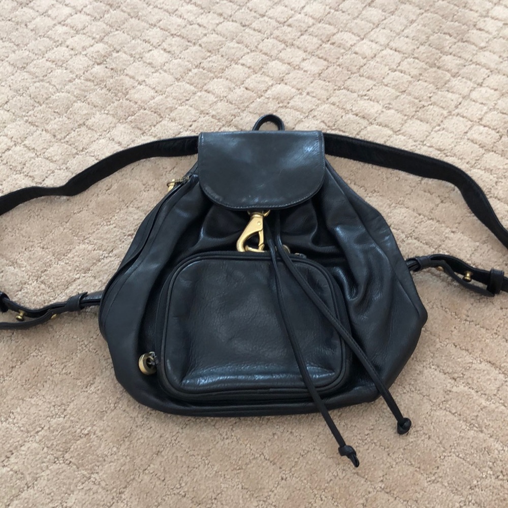 Perlina leather backpack